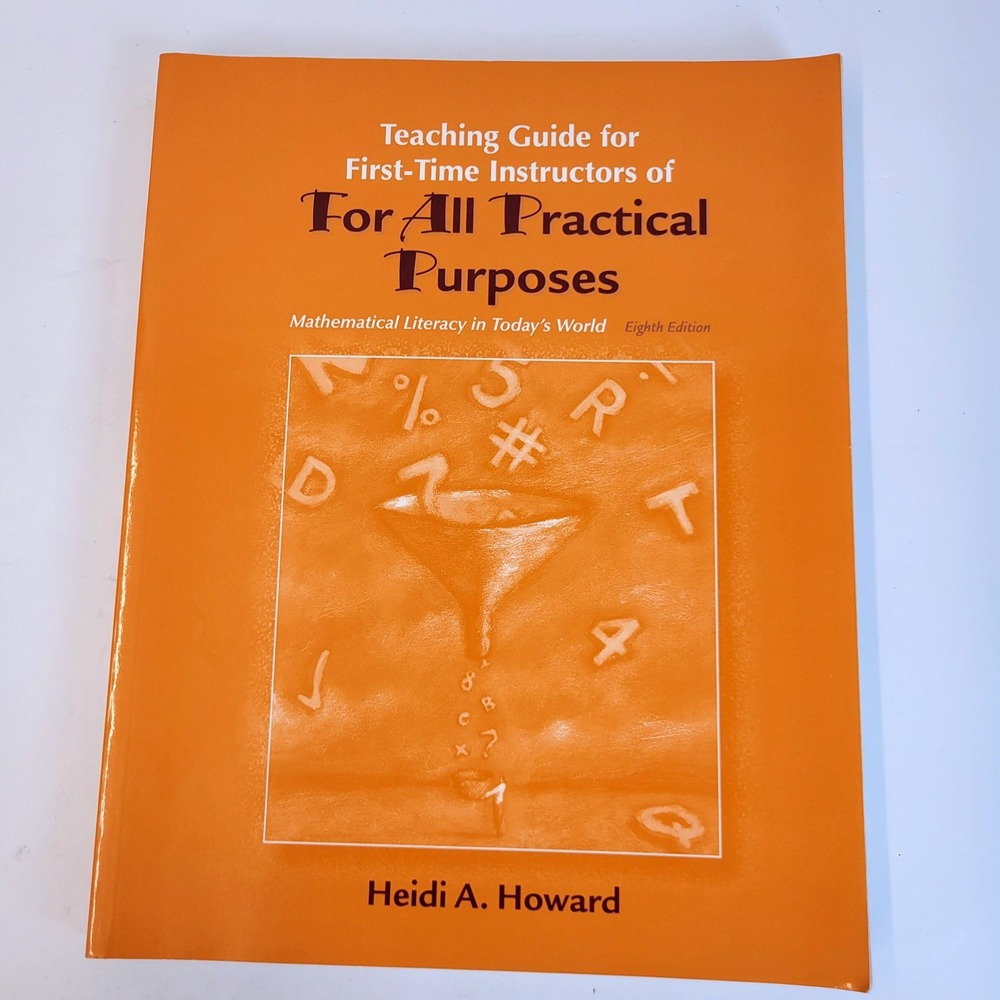 Teaching Guide For All Practical Purposes Math Literacy Book W.H. Freeman